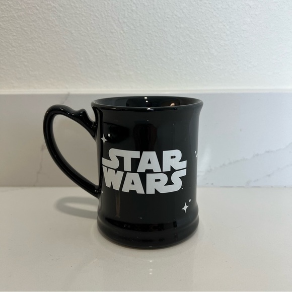 Disney Parks Exclusive Black Ceramic Coffee Mug Star Wars Stormtrooper Pew Pew - Picture 3 of 6